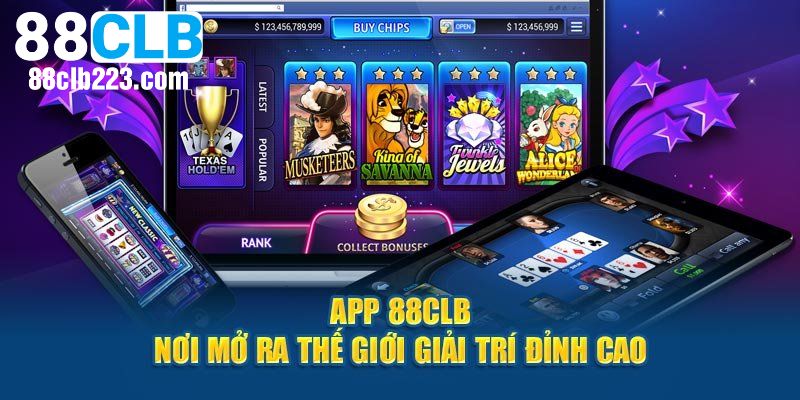 Các tính năng nổi bật có ở giao diện app 88CLB